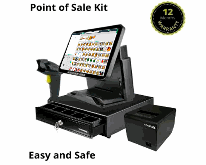 KIT COMPLETO DE EQUIPO DE POS TOUCH